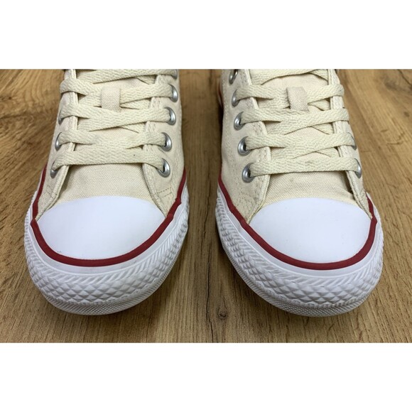 CONVERSE Chuck Taylor ALL STAR OX 159485F Low Top Natural Ivory Sz M6.5 Wm 8.5 - Picture 6 of 14